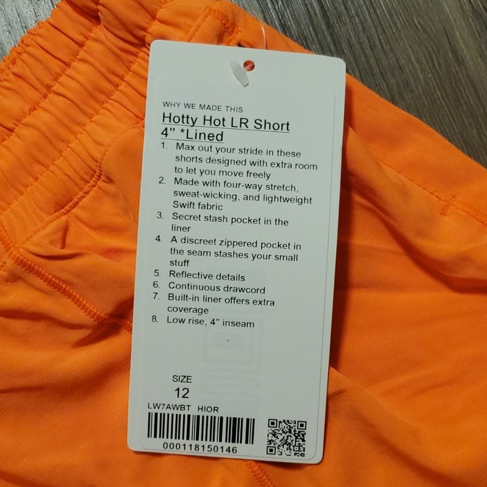 New Rare Lululemon Shorts - Picture 3 of 5